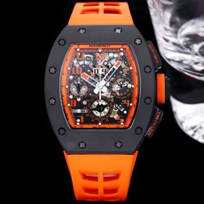 Richard Mille RM011-FM Black carbon fiber Watch